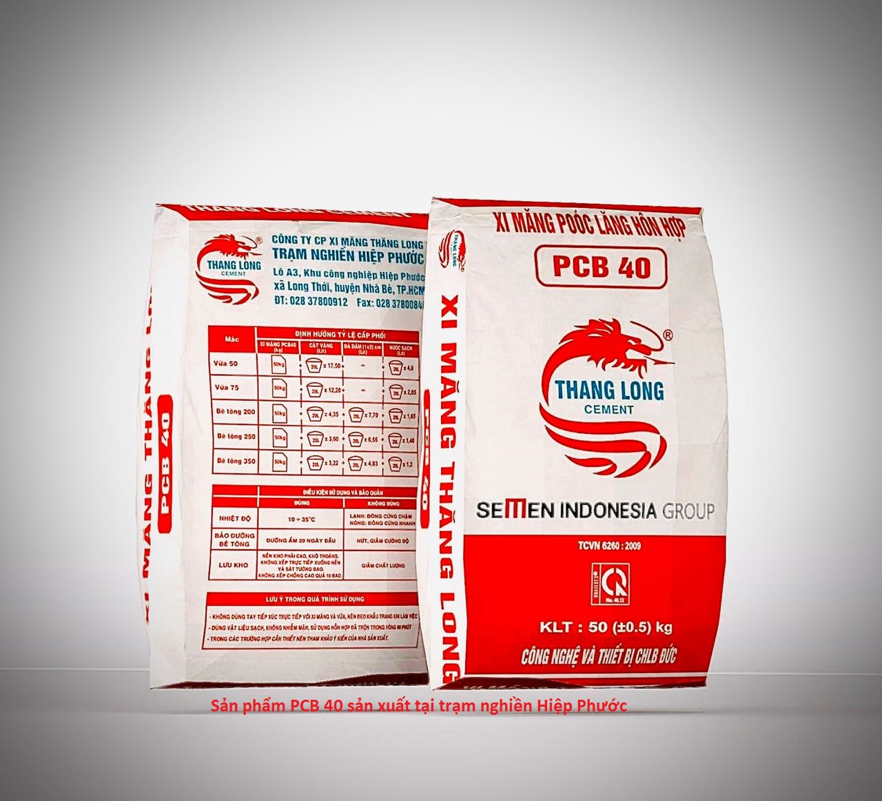 Công ty CPXM Thăng Long vừa nhận được Chứng nhận xanh cho sản phẩm PCB40